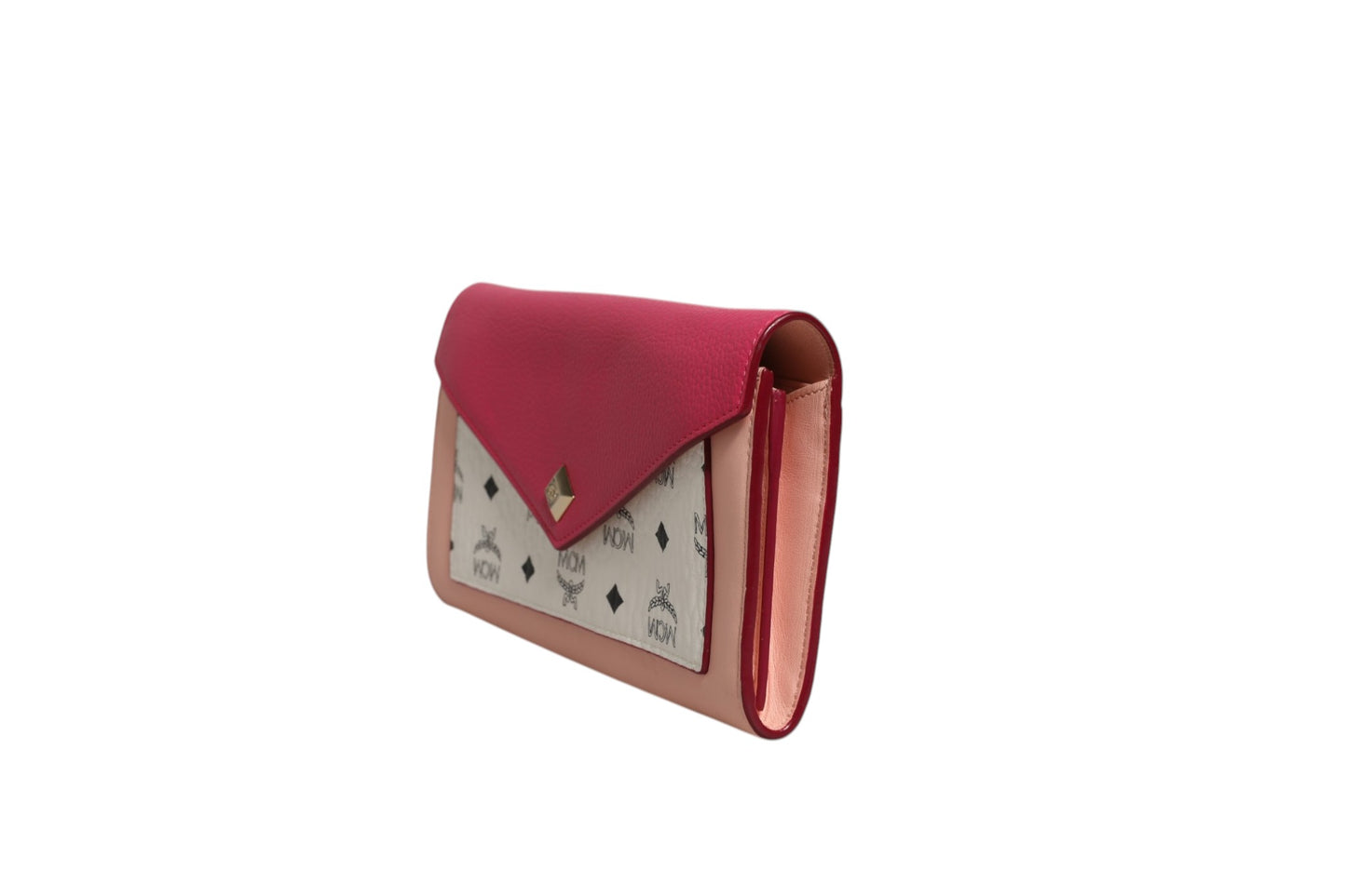 Colorblock Visetos Love Letter Crossbody Wallet