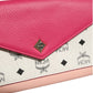 Colorblock Visetos Love Letter Crossbody Wallet