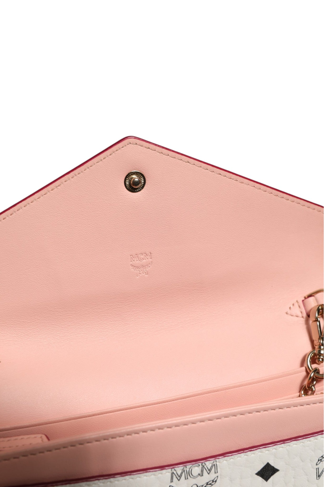 Colorblock Visetos Love Letter Crossbody Wallet