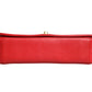Burgundy Sheepskin Quilted Leather Mademoiselle Flap Bag