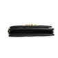 Chanel 19 Flap Coin Purse Quilted Leather Black Crossbody