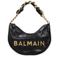 Black Leather Shoulder Bag