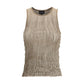 Beige Silk Shirt