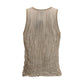Beige Silk Shirt