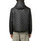 Black Polyester Full-Length Jacket