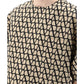 Brown Silk T-Shirt