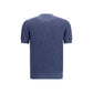 Blue Linen T-Shirt