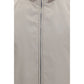 Gray Polyester Sleveless Jacket