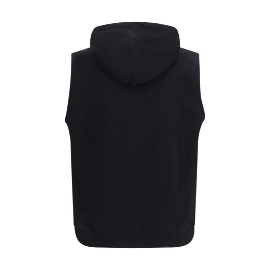 Black Cotton Sweatshirt