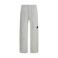 White Cotton Cargo Pants