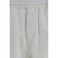 White Cotton Cargo Pants