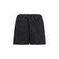 Black Polyester Shorts