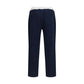 Blue Cotton Joggers (Workout Pants)