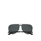 Black Metal Sunglasses