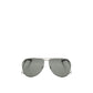 Silver Metal Sunglasses