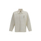 Beige Cotton Denim Jacket