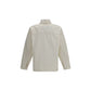 Beige Cotton Denim Jacket