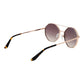 Rose Gold Metal Sunglasses