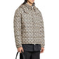 Beige Polyamide Full-Length Jacket