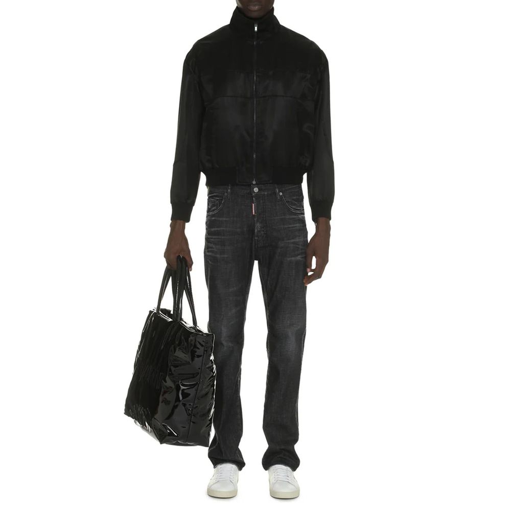 Black Silk Jacket