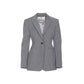Black Cotton Blazer