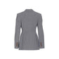 Black Cotton Blazer