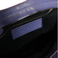 Purple Leather City Bag With Hardware