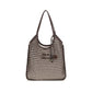 Brown Viscose Shoulder Bag