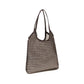 Brown Viscose Shoulder Bag