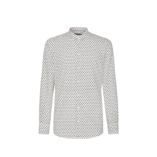 White Cotton Dress Shirt