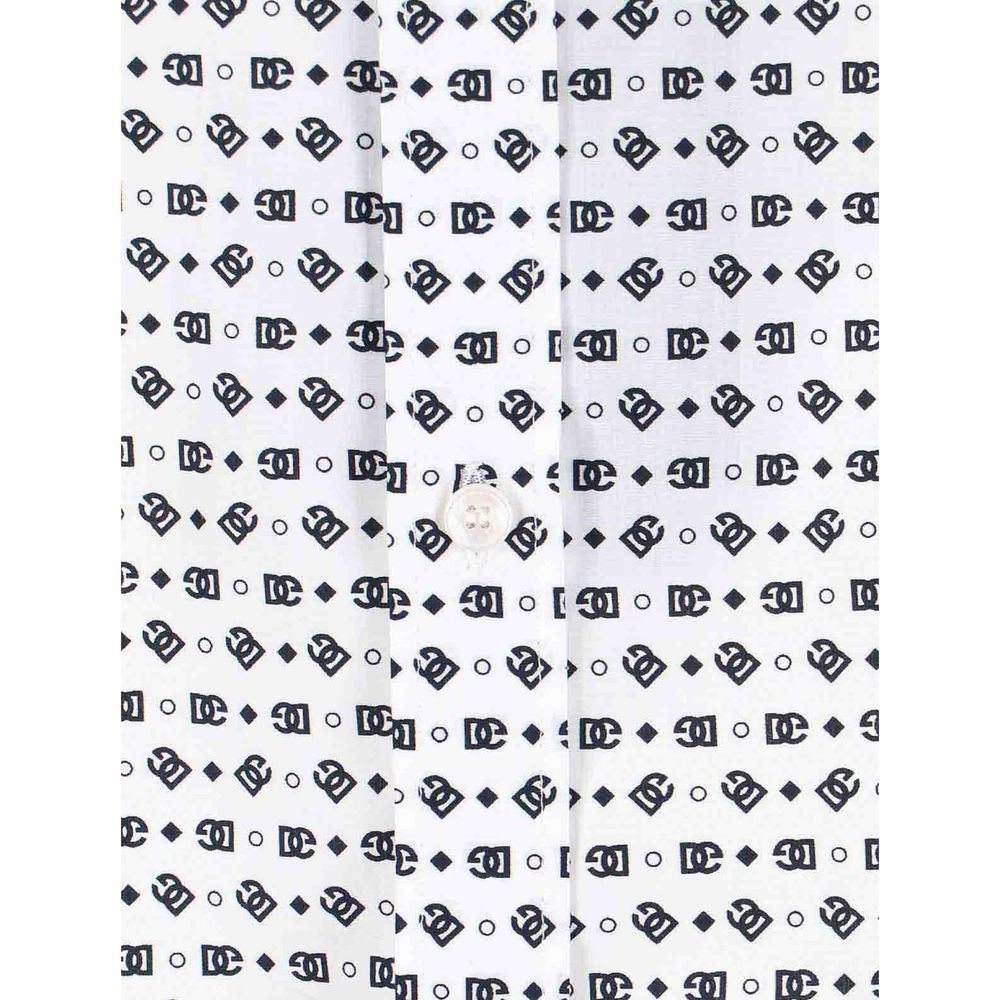 White Cotton Dress Shirt