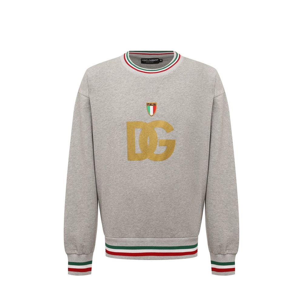 Gray Cotton Sweatshirt