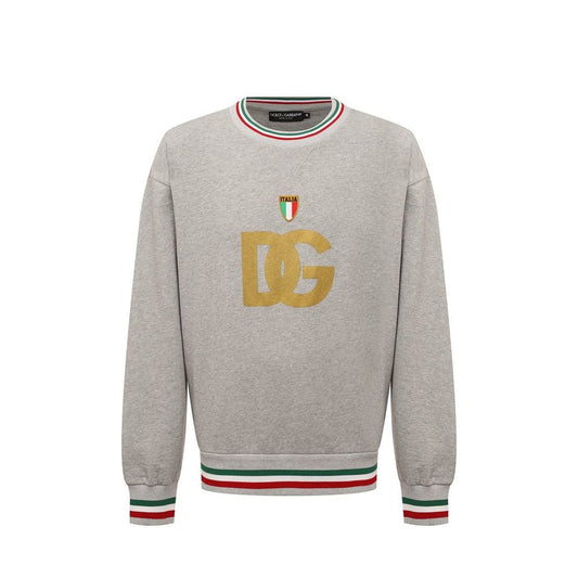 Gray Cotton Sweatshirt
