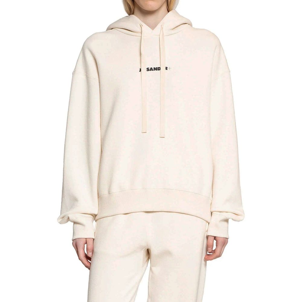White Cotton Sweatshirt