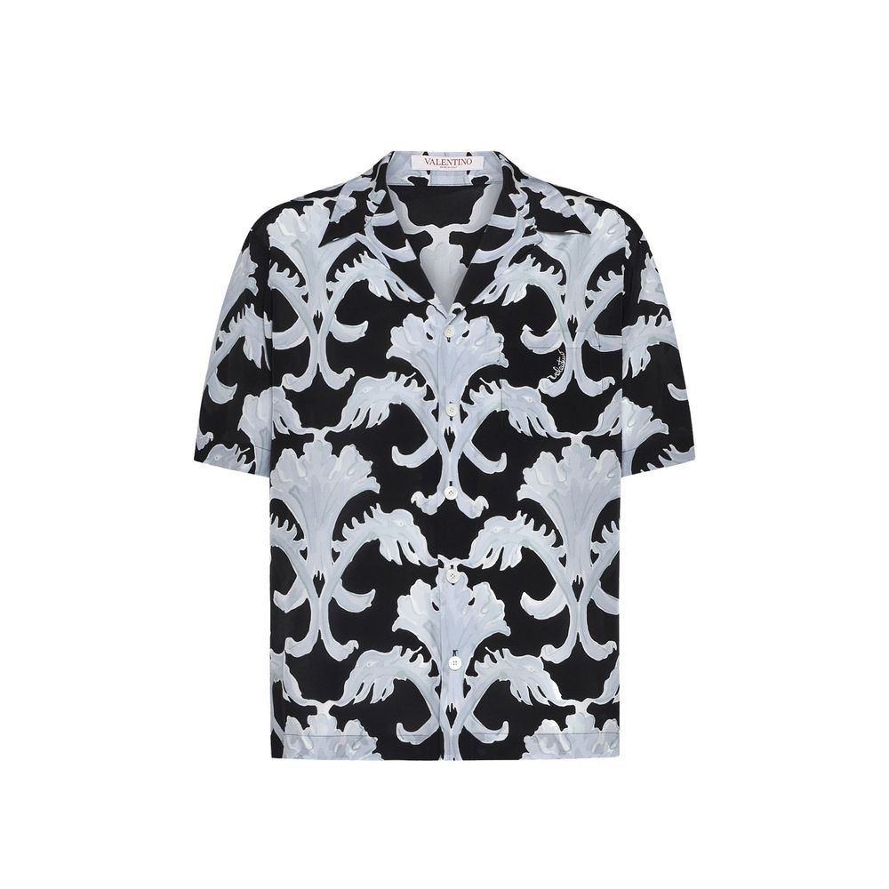 Black Silk Shirt