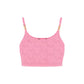 Multicolor Elastane Tank Tops