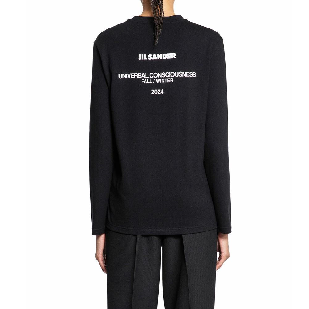 Black Cotton T-Shirt