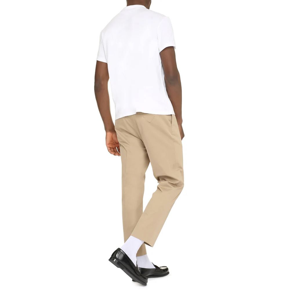 White Cotton T-Shirt