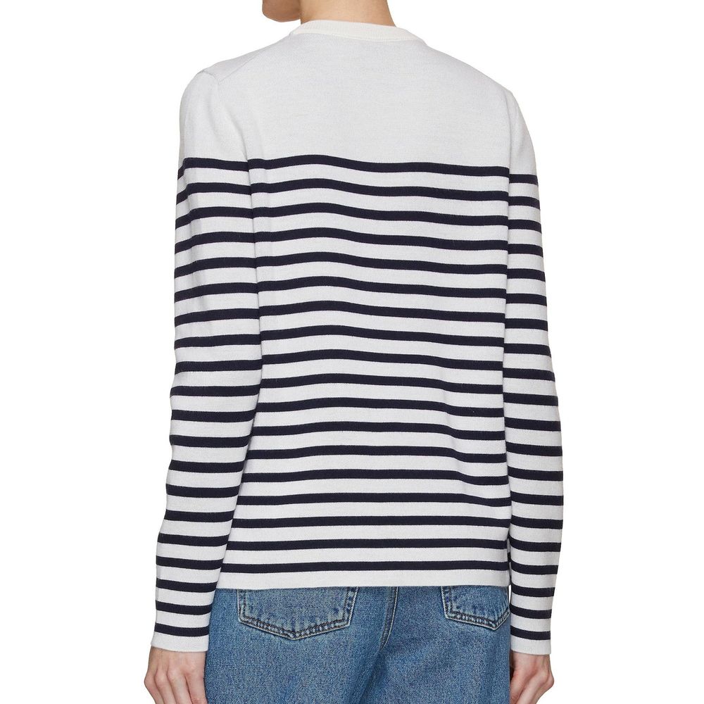 White Elastane Sweatshirt
