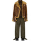 Bicolor Polyamide Casual Pants