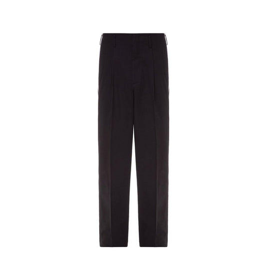 Black Cotton Pants