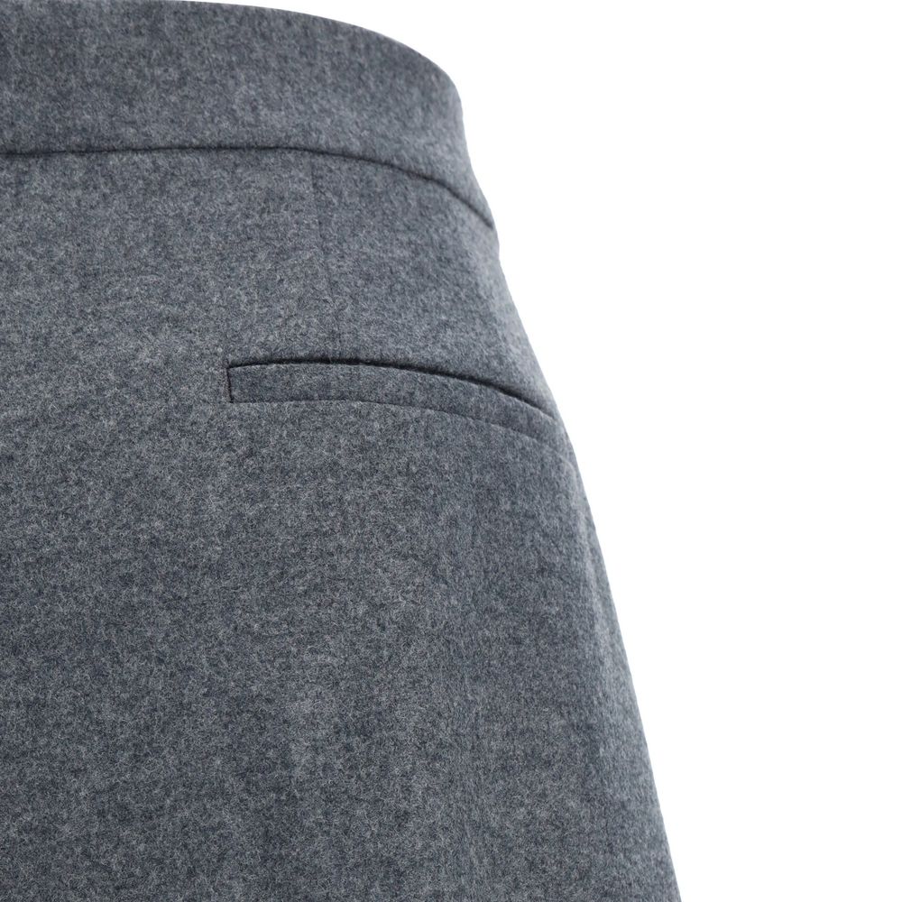Gray Wool Dress Pants