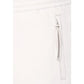 Gray Polyester Casual Pants