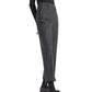 Gray Virgin Wool Dress Pants