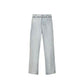 Blue Cotton Jeans Denim