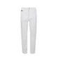 White Cotton Cargo Pants