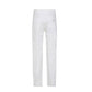 White Cotton Cargo Pants