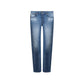Blue Cotton Jeans Denim