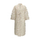 Beige Silk Coat