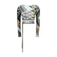 Bicolor Polyamide Pattern Shirt